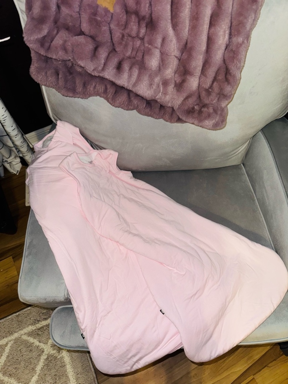 Kyte Baby bundle of two pink sleep sacks. Size small. Never worn and like new!